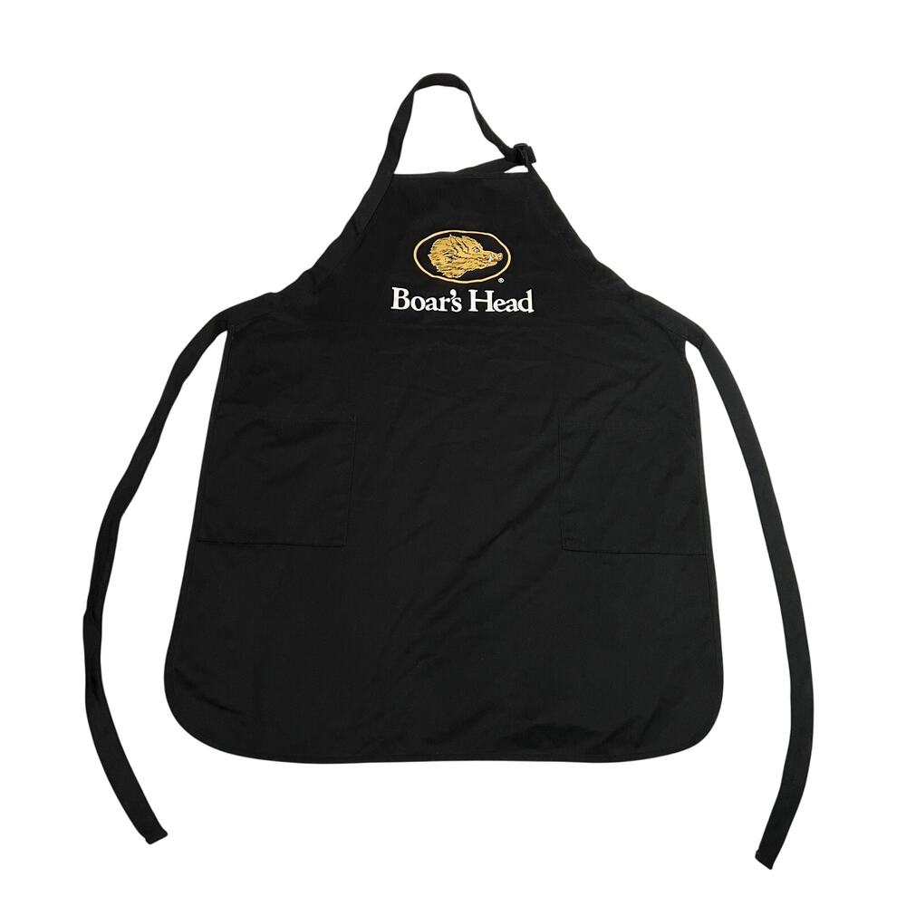 Boar's Head Full Length Bib Apron Employee Uniform Chef Cooking Vacation